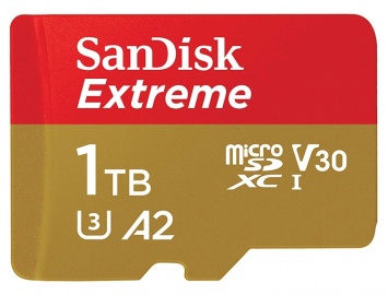 450 долларов: первая карта microSD емкостью 1 Тбайт поступила в продажу