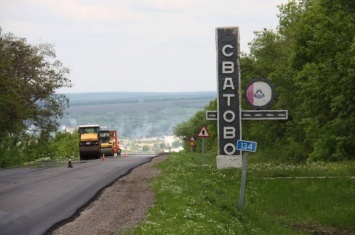 Завершается ремонт главной автодороги Луганщины