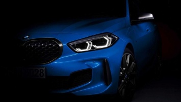 BMW опубликовала очередной тизер на обновленный хэтчбек 1 Series