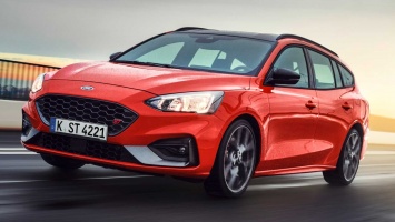 Ford представил новый Focus ST в кузове универсал