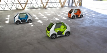 Renault EZ-POD: миниатюрный автономный роботизированный электромобиль