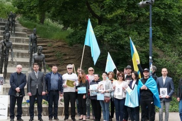 В Праге почтили память жертв депортации крымскотатарского народа