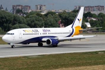 Самолет Yanair объявил экстренную ситуацию при подлете ко Львову