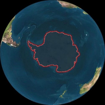 Антарктида исчезла: На месте континента сошлись воды трех океанов