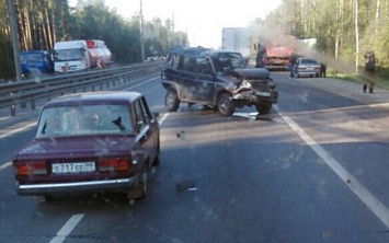 КАМАЗ на встречке спровоцировал аварию 7 автомобилей