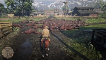 Кто-то устроил геноцид лошадей в Red Dead Online