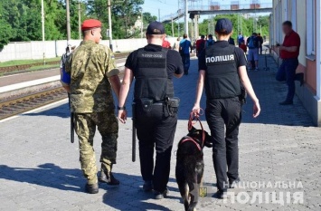 Полиция с собаками проверит поезда Донецкой области