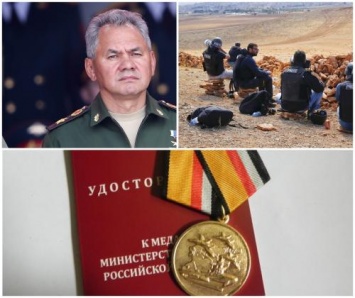 Акулы военного пера: Шойгу вручил медали журналистам за работу в Сирии