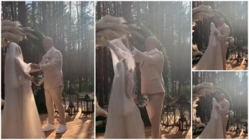 Появились фото и видео с секретной свадьбы Потапа и Насти Каменских