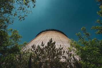 В сети опубликовали фото недостроенной охладительной башни ЧАЭС для V и VI энергоблоков