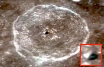 Древняя пирамида в кратере: На Луне найден «склеп» пришельцев
