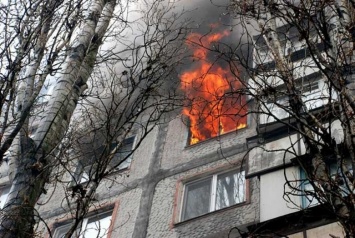В Мариуполе горело студенческое общежитие. Есть пострадавший