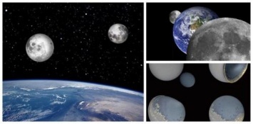 У Земли было две Луны: На обратной стороне Луны нашли кратер возрастом в миллиарды лет