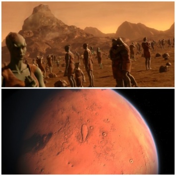 Инопланетян уничтожил вулкан - На Марсе нашли руины древней цивилизации