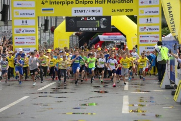«4th Interpipe Dnipro Half Marathon 2019» собрал рекордное количество участников и обновил рекорды трассы