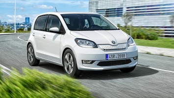 Хэтчбек Skoda Citigo первым примерил на себя электротягу