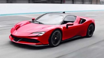 Официально. Ferrari представила гибридный суперкар SF90 Stradale