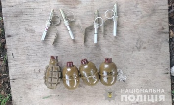 В Первомайске во время обыска нашли 4 гранаты (ФОТО)