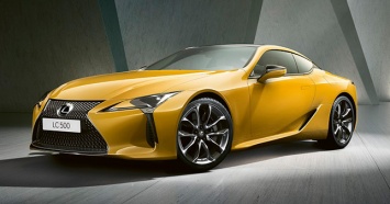 Lexus LC500 Yellow Edition: Формула 1 на каждый день