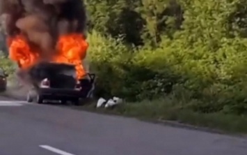 В Запорожской области взорвался автомобиль