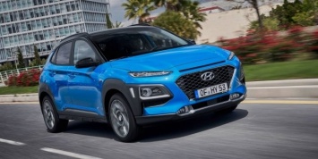 Кроссовер Hyundai Kona стал гибридным