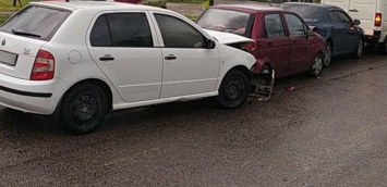 На Богоявленском проспекте Николаева столкнулось четыре автомобиля, - ФОТО