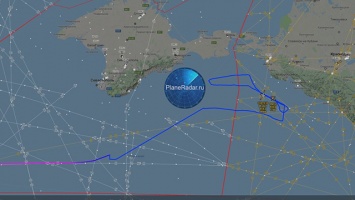 Самолет и беспилотник США провели разведку над Черным морем и Донбассом