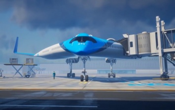 Голландцы показали концепт "авиалайнера будущего"