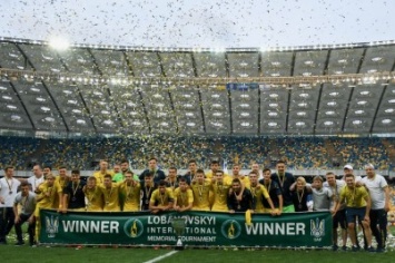 Молодежная сборная Украины с тремя динамовцами стала победителем турнира Лобановского
