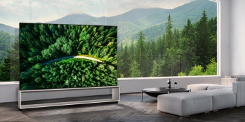 LG начала продавать первый в мире телевизор 8К OLED