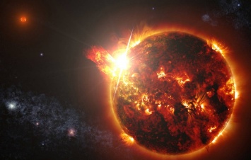 NASA показало фотографию гигантской звездной вспышки