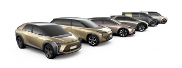 Toyota готова к электрификации: компания показал линейку "зеленых" автомобилей