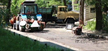 В центре Запорожья за неделю капитально отремонтируют дорогу