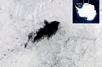 Ученые объяснили появление загадочных дыр во льду Антарктиды