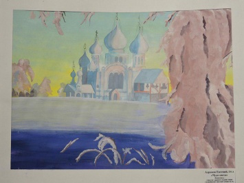 В Херсонесе открылась выставка детского рисунка «Мой храм»