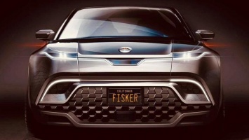 Fisker опубликовал тизер своего электрического кроссовера Electric SUV