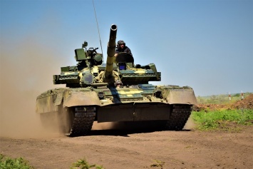 Экипаж танка николаевской бригады морской пехоты занял первое место в специальных соревнованиях (ФОТО)