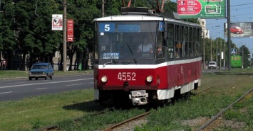 В Харькове трамвай №5 временно изменит маршрут движения