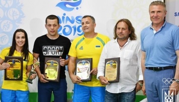 Лучшая украинская спортсменка месяца Оксана Ливач получила награду НОК