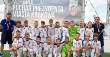 Детская команда Динамо одержала победу на международном турнире в Польше - на пути к триумфу был обыгран МЮ