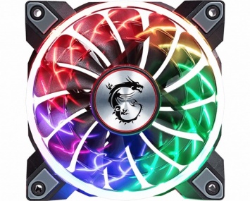 MSI TORX Fan RGB - вентилятор охлаждения с гибридными лопастями