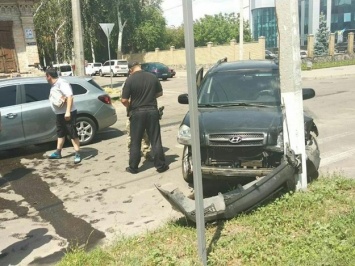 Массовая авария в Кременчуге: в ДТП попали 6 автомобилей