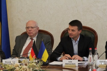 Глеб Пригунов поблагодарил Генерального консула Германии за его работу в Украине