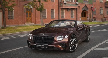 Воздушный шарф: в России стартовали продажи нового Bentley Continental GT Convertible