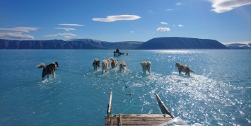 Гренландия сейчас больше похожа на аквапарк - и это все, что нужно знать об изменениях климата