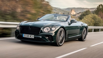 Новый Bentley Continental GT Convertible представили в России