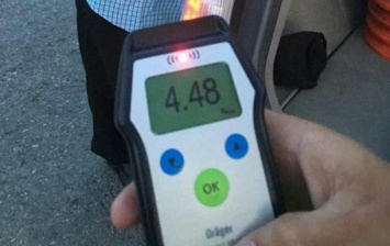 Полицейские остановили водителя с рекордной концентрацией алкоголя