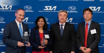 Yokohama Tire вошла в число лучших поставщиков Subaru of Indiana Automotive