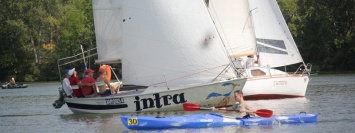 Экипаж яхты Intra из Никополя стал победителем регаты в Запорожье