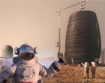 «Марсианские хрущевки»: Отправленные на Марс роботы распечатают первые жилые дома